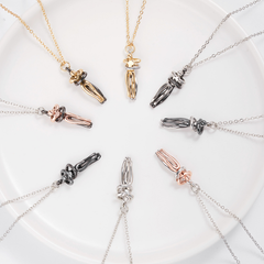 Hug Couples  Necklace
