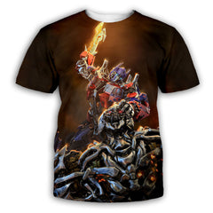 3D Printed Transformers Loose T-Shirt