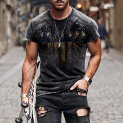 Vintage American Spirit Slim Fit T-Shirt