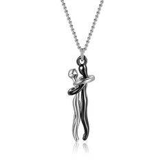 Hug Couples  Necklace
