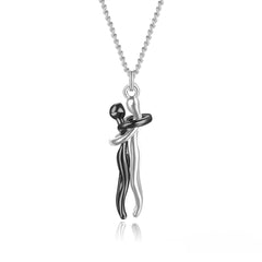 Hug Couples  Necklace