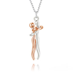 Hug Couples  Necklace