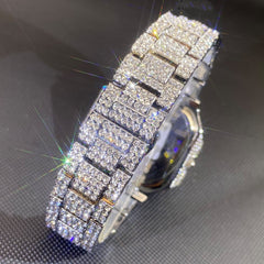 Diamond Edge Square Quartz Watch