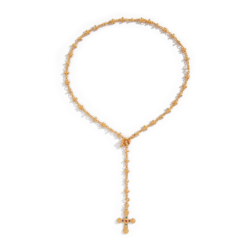 Vintage Cross Necklace