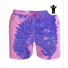 Color Shift Magic Beach Shorts