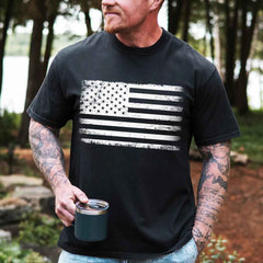 Patriot Vintage USA Flag Tee