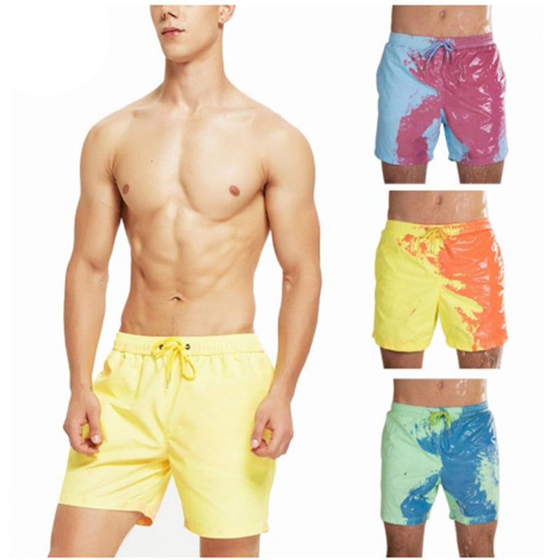 Color Shift Magic Beach Shorts