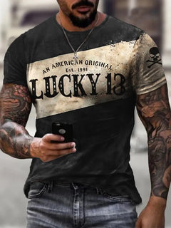 Casual 3D Print Short Sleeve T-Shirt