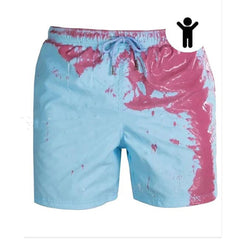 Color Shift Magic Beach Shorts