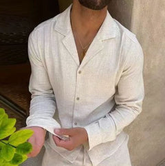 Casual Luxe Single-Breasted Suit Duo