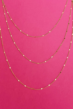 Starlight Flex Necklace, Gold