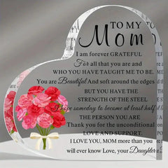 Acrylic Heart-Shaped Gift