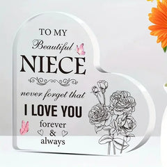 Acrylic Heart-Shaped Gift