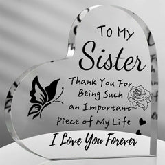 Acrylic Heart-Shaped Gift