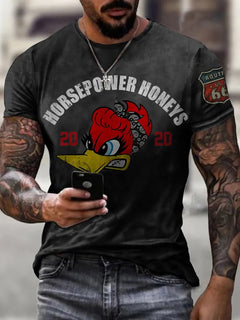 Casual 3D Print Short Sleeve T-Shirt