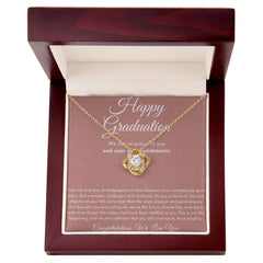 Graduation Love Knot Necklace