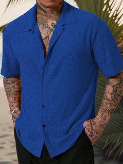 Elite Weave Jacquard Short Sleeve Shirt