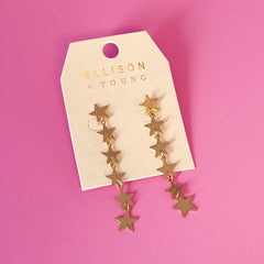 Stellar Cascade Earrings