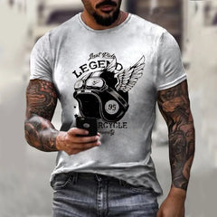 Casual 3D Print Short Sleeve T-Shirt