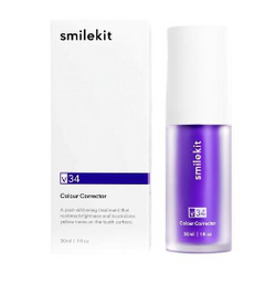 V34 Teeth Whitening Purple Mousse Toothpaste
