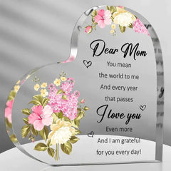 Acrylic Heart-Shaped Gift