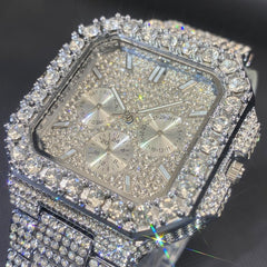 Diamond Edge Square Quartz Watch