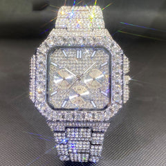 Diamond Edge Square Quartz Watch