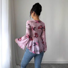 Soft Charm Princess Sleeve Top