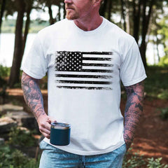 Patriot Vintage USA Flag Tee