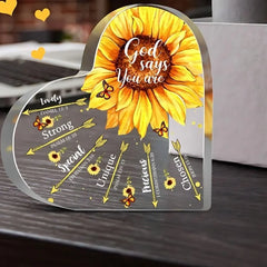 Acrylic Heart-Shaped Gift